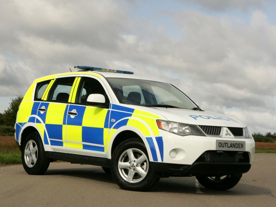 Mitsubishi Outlander UK Police Car '2007